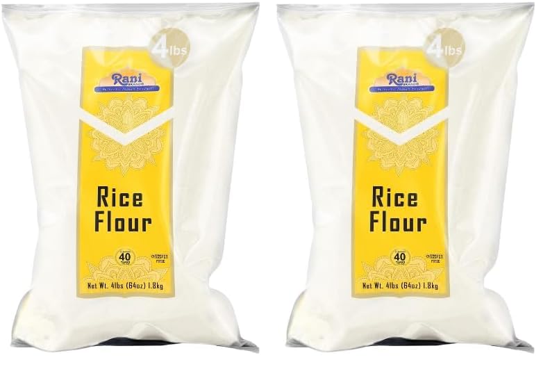 Rani Rice (White) Flour 32oz (2lbs) 908g ~ All Natural | Gluten Friendly | Vegan | NON-GMO | Kosher | Indian Origin