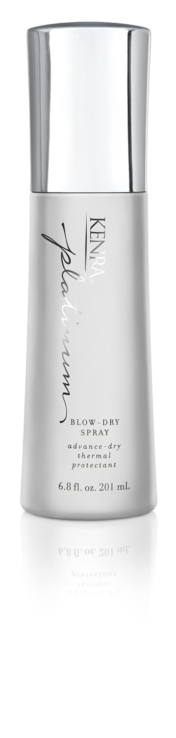 Platinum Blow-Dry Spray | Time-Saving Heat Protectant | Detangles, Smooths, and Softens | Eliminates Frizz & Resists Humidity | Medium To Coarse Hair