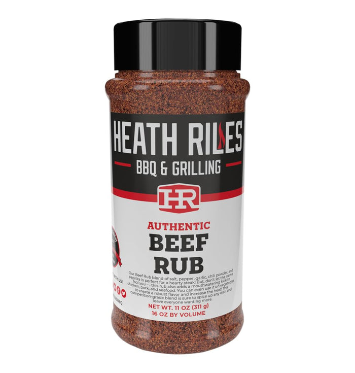 Heath Riles BBQ Rub - Simple Citrus Seasoning, Champion Pitmaster Recipe, Legendary Rubs For Smoking & Grilling, 70+ BBQ Championships, 2 lb./32 oz.