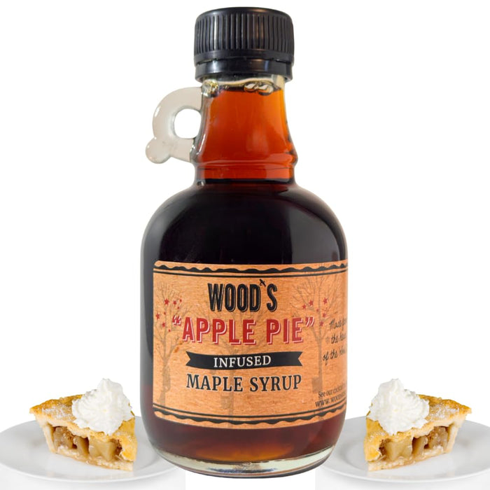 WOODS VERMONT Rum Barrel Aged Maple Syrup, 8.45 OZ