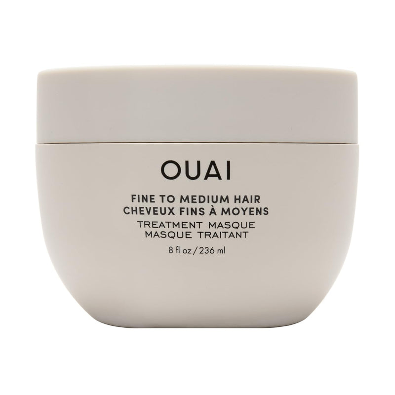 OUAI Thick Hair Mask - Deep Conditioning Hair Mask with Almond Oil, Olive Oil, & Hydrolyzed Keratin to Restore Damaged Strands - Phthalate & Paraben Free (8 fl oz)