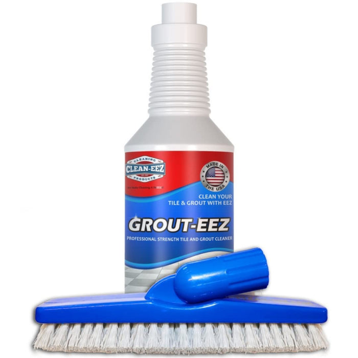 Clean-eez Grout-eez Super Heavy-Duty Grout Cleaner - Powerful Tile and Floor Stain Remover for Bathroom, Kitchen, and More - 32 oz.
