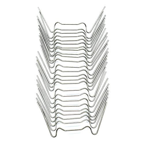 Mini Greenhouse Clips for Hanging - 100Pcs Stainless Steel Clips Green House Accessory Wire Clamp Clip pack for Harbor Freight Replacement Greenhouse Cover