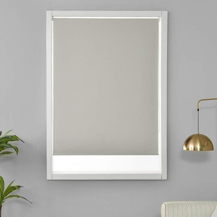 ALLBRIGHT Classic 100% Blackout Cordless Roller Shades for Windows, Spring System Roller Blinds with UV Protection Thermal Insulated, Easy to Install
