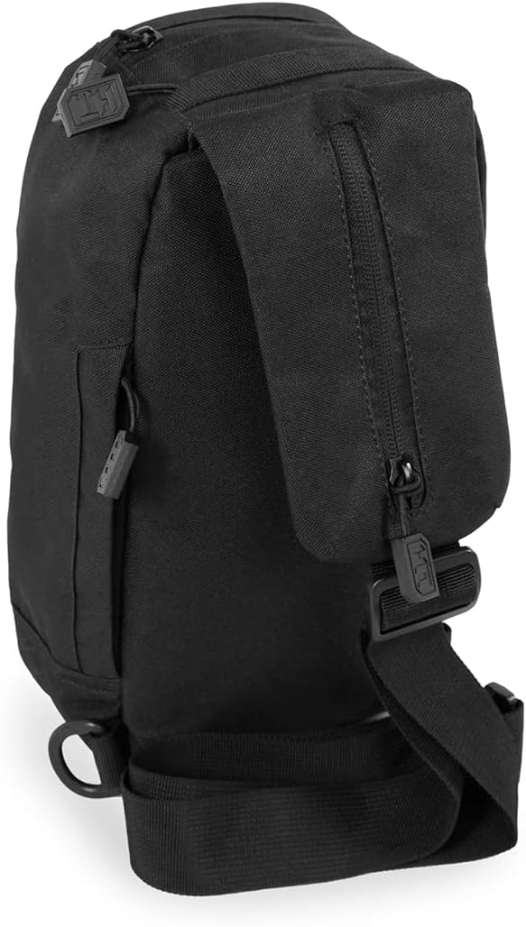 Highland Tactical Tactical Sling Bag, Black