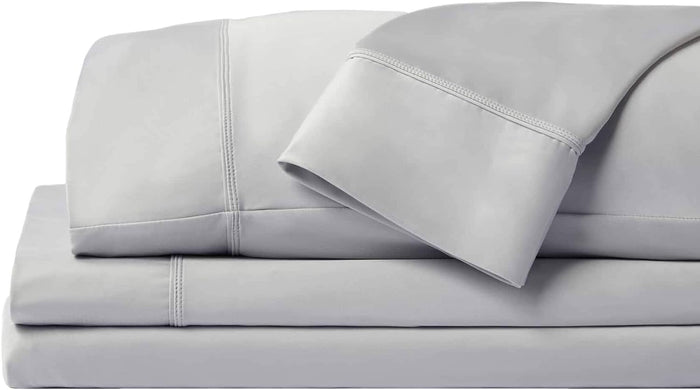 SHEEX - Original Performance Sheets Set (Full) Black - Cooling Sheets - Moisture Wicking - 1 Flat Cooling Sheet, 1 Fitted Cooling Sheet, 2 Pillow Covers - Wrinkle Free - Sleep Aid