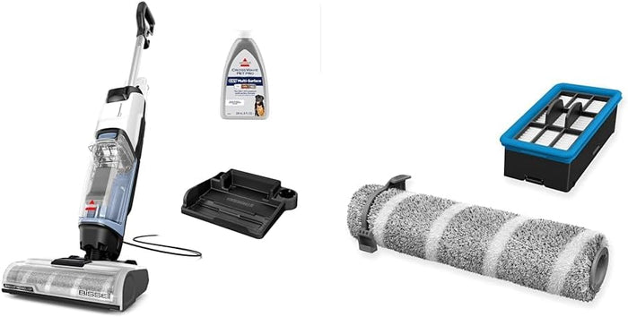 BISSELL CrossWave Edge, Multi-Surface Hard Floor Cleaner Wet Dry Vacuum with Zero-Gap Edge Technology, 4111A