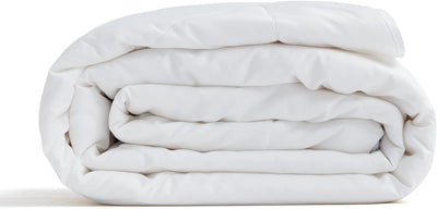 Duvet Insert 100% Cotton Comforter Shell Summer Lightweight, Australian Wool Cotton Filling, Noiseless Temperature Regulation Breathable Comfortable Wool Bedding for Luxurious Sleep Queen Size