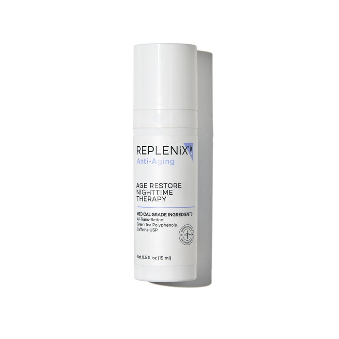 Replenix Age Restore Nighttime Therapy Face Cream, Anti-Aging Medical-Grade Facial Moisturizer for Mature & Dry Skin