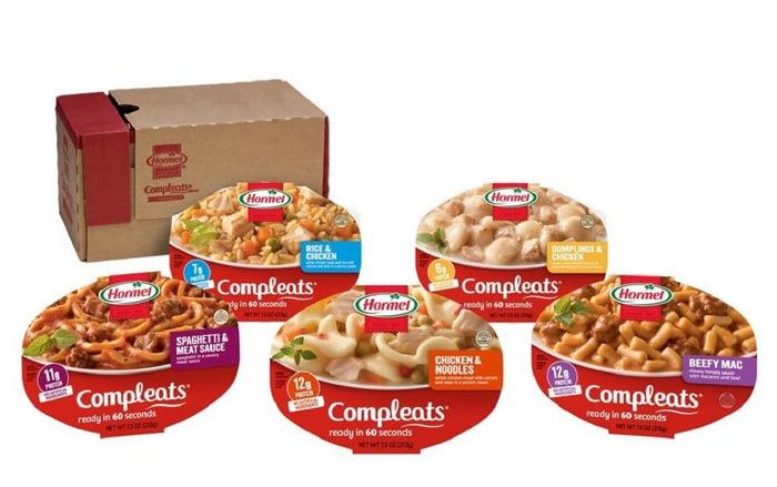 HORMEL COMPLEATS Protein Variety Pack Microwave Trays (Pack of 5)