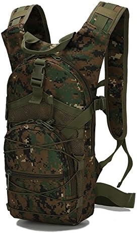Military Tactical Backpack Outdoor Travel Waterproof Oxford Army Backpacks Breathable Daypack Bag for Hiking Sports 15L