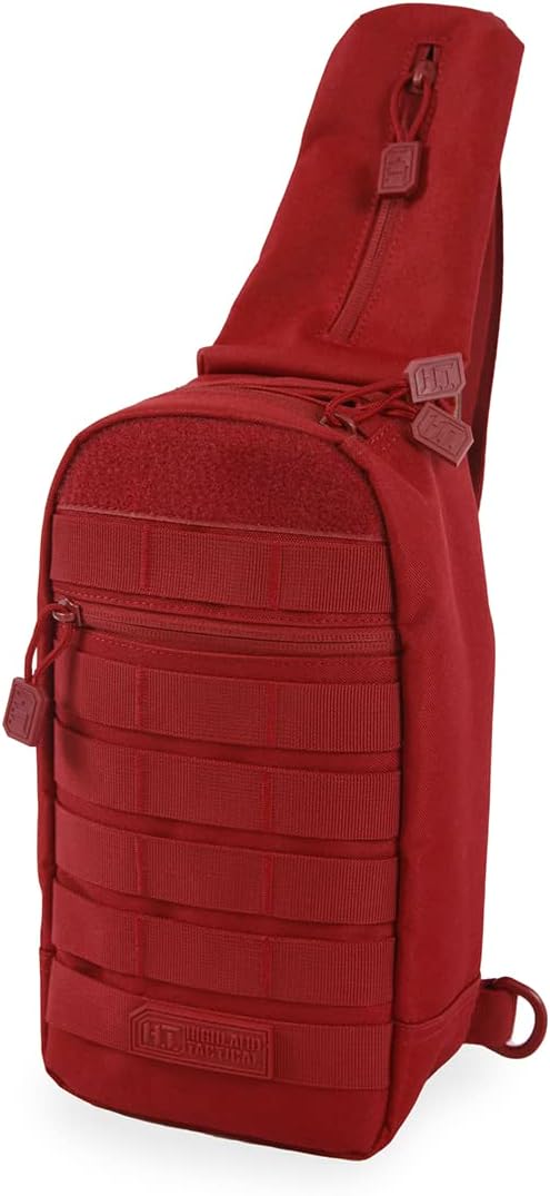Highland Tactical Tactical Sling Bag, Black