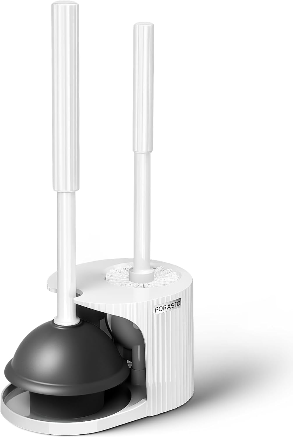 2 in 1 Toilet Plunger and Brush Set，Extended Handle Plunger，Toilet Bowl Brush Plunger Set, Bathroom Cleaning Tools ，Toilet Brush Plunger Combo，Cleaning Brush，Bathroom Cleaning Supplies