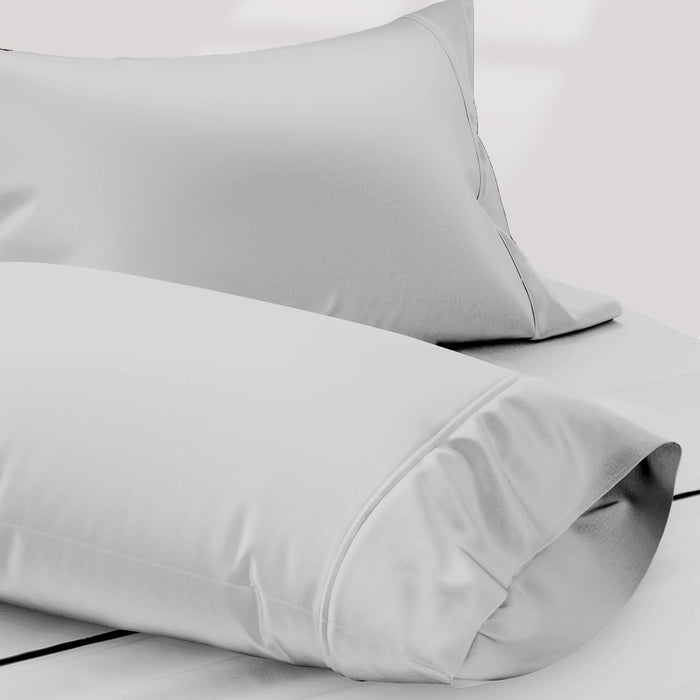 TEXAS LINEN CO. 100% Egyptian Cotton Sheets King Size Set - 1200 Thread Count Egyptian Cotton Luxury Sheets King Size, 17" Deep Pocket, Soft, Cooling Sateen Weave Hotel Quality Bedding Set - Beige