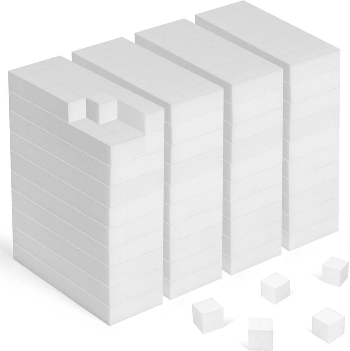 100-Pack 10x6x2cm Cleaning Sponge in Bulk Melamine Multi-Functional Sponges for Kitchen, Bathroom, Toilet