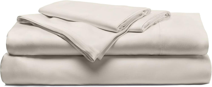 Cariloha Resort 4-Piece Sateen Sheet Set | Blue Lagoon | King | Cooling Sheets for Hot Sleepers