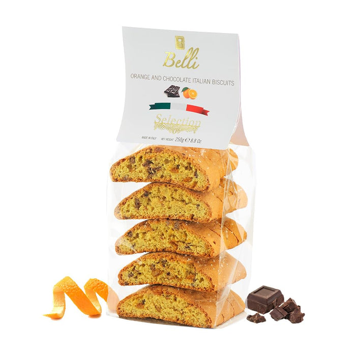 Italian Figs Biscotti | Made in Tuscany, Italy | Belli Traditional Semi Soft Biscuits