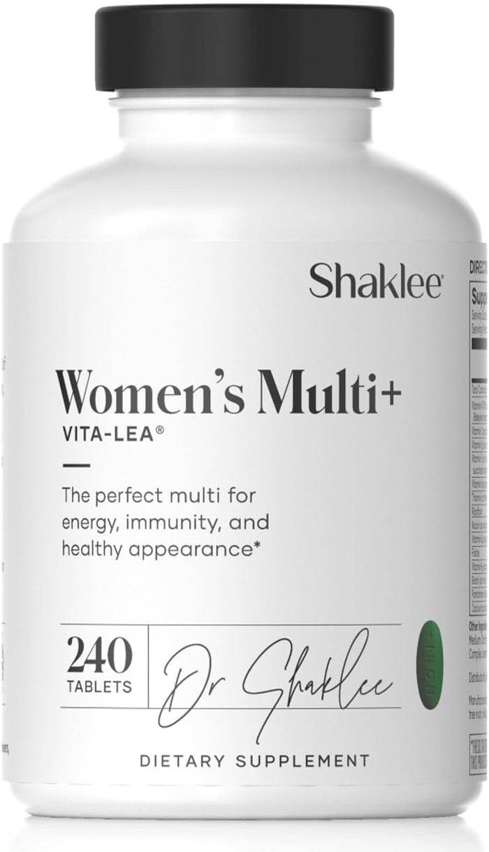 Shaklee - Vita-Lea® Men High Potency Multivitamin and Multimineral - Supports Heart, Immune, Bone, and Joint Health - Formulated for Men's Unique Needs - Includes Vitamin C, D, and E - 240 Tablets