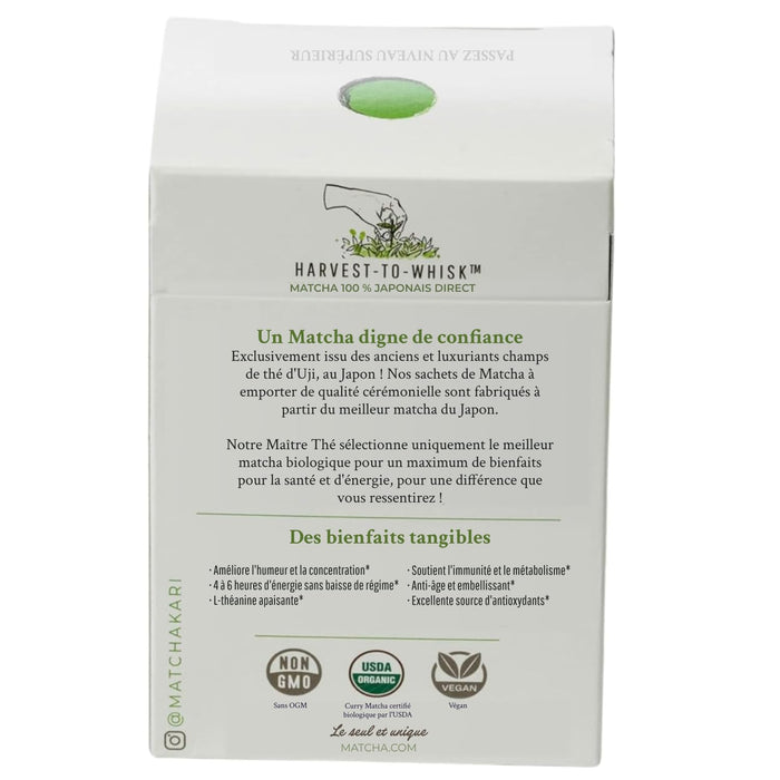 Matcha Green Tea Powder Single Serving Sticks, Dr. Weil's Ceremonial Organic Matcha Powder Singles Packets - Individual Tea Packets (24)