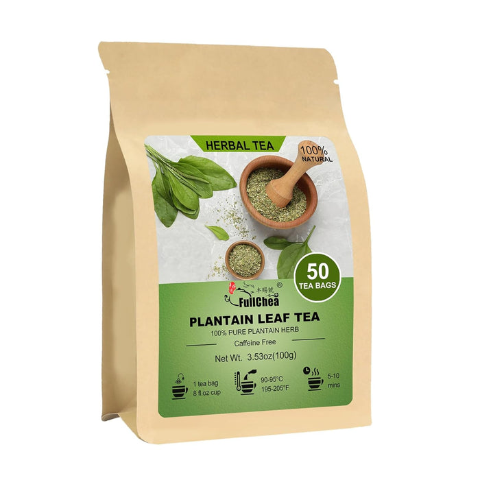 FullChea - Ginkgo Biloba Tea Bags, 36 Teabags - Premium Dried Ginkgo Biloba Leaves - Non-GMO - Caffeine-free - Support Memory & Focus