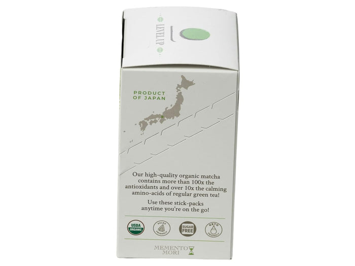 Matcha Green Tea Powder Single Serving Sticks, Dr. Weil's Ceremonial Organic Matcha Powder Singles Packets - Individual Tea Packets (24)