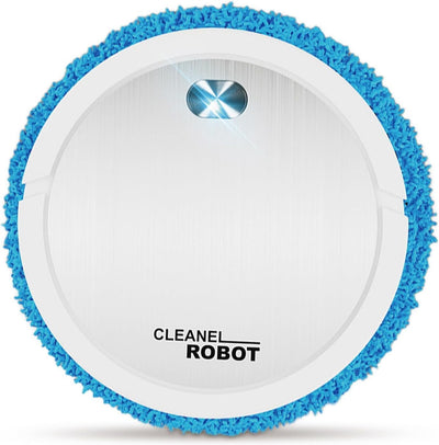 Robot Mop,Robot Vacuum Cleaner, Intelligent Wet Dry Robot, Rechargeable, Ultra-Thin and Silent, Wireless Auto Sweeping & Mopping,Suitable for Floors and Tiles