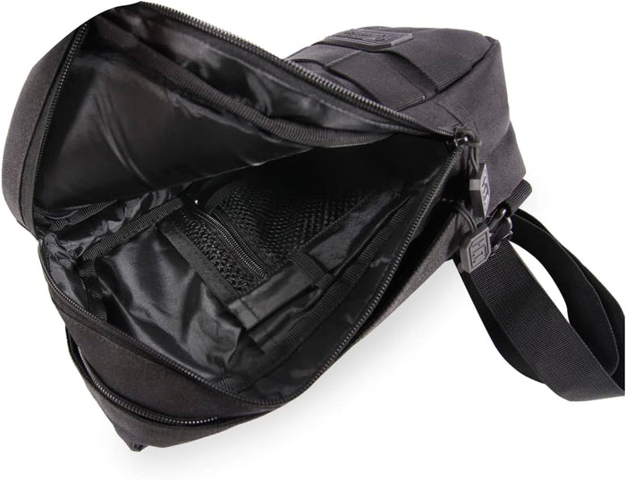 Highland Tactical Tactical Sling Bag, Black