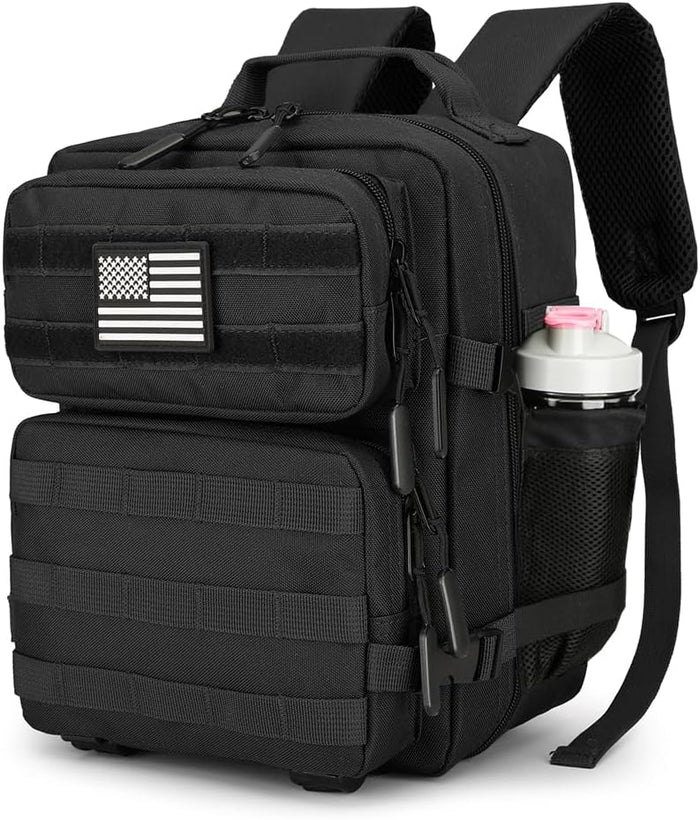 9L Mini Tactical Backpack for Men and Women, Tactical Backpack Small for Hiking, Small Tactical Bag（Light Blue）