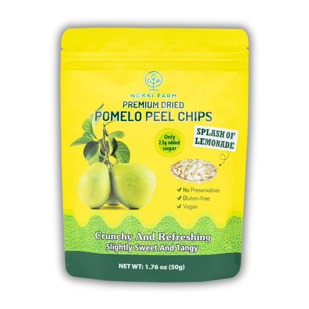 NOKKI FARM Freeze Dried Mangosteen - Healthy & Exotic Tropical Fruit Snacks, No Added Sugar or Preservatives, Kid-Approved, Shelf-Stable & Portable for On-The-Go Snacking - (Pack of 3)
