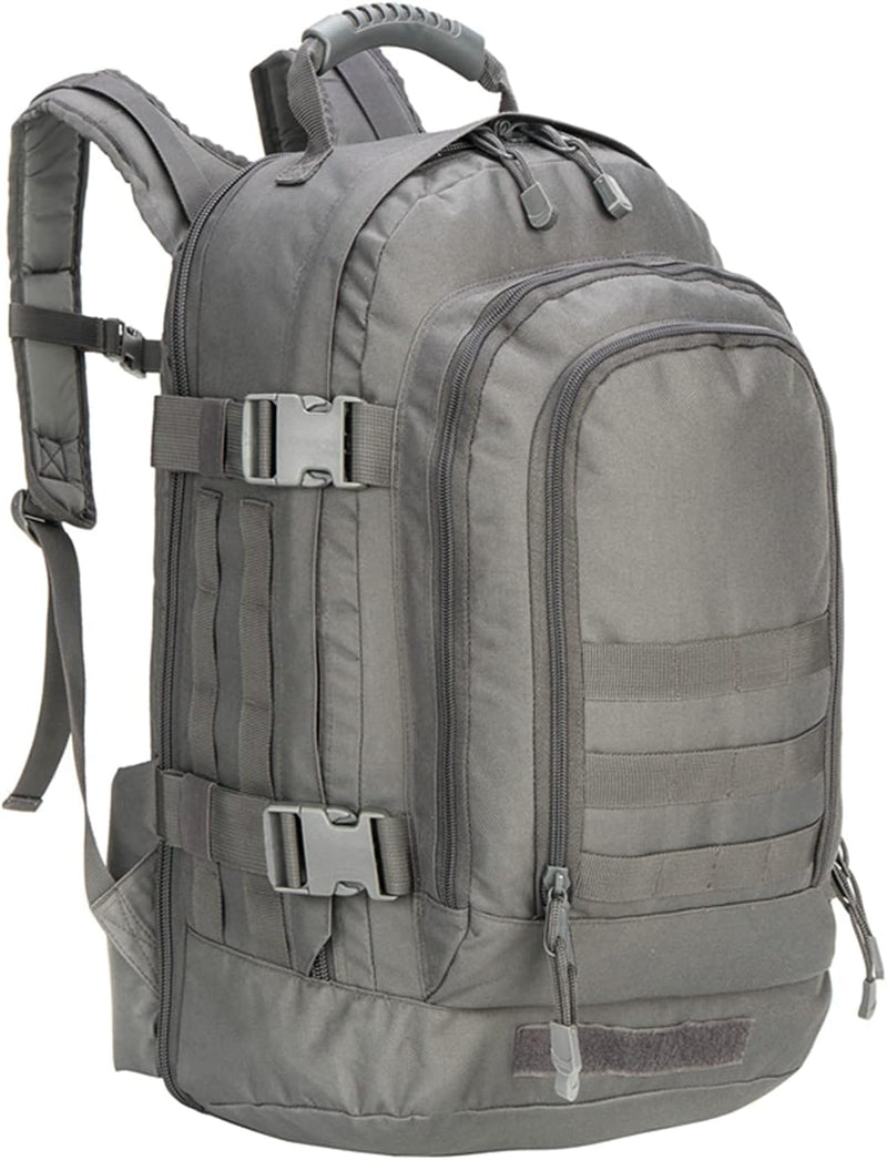 Greencity Laptop Backpacks Tactical 3 Day Expandable Bug Out Bag Classic Case Travel Hiking，Green