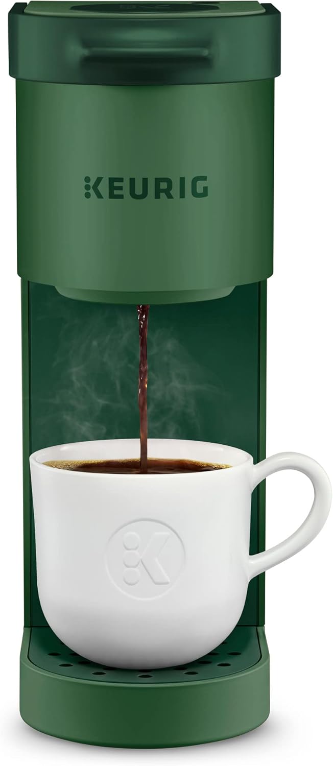 Keurig K-Mini Single Serve K-Cup Pod Coffee Maker, 6 to 12oz Brew size, with Cord Storage, Perfect for Small Spaces, Dusty Rose