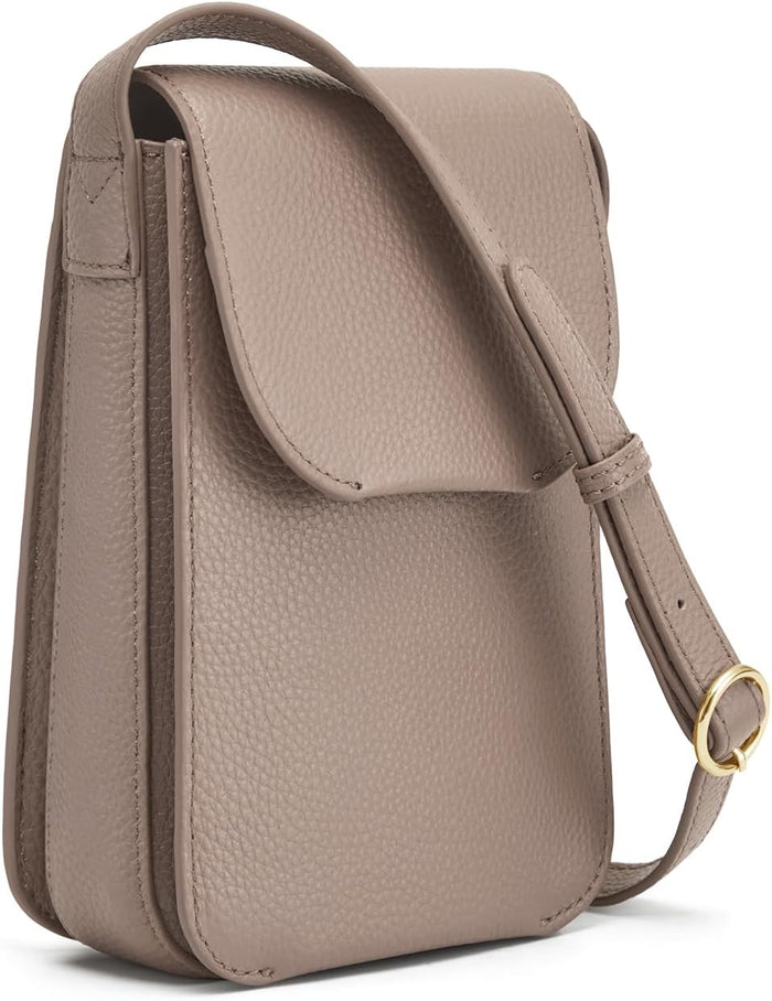 Kattee Leather Crossbody Bags for Women Trendy, Small Phone Purses Wallet Shoulder Handbags Travel with Card Slots