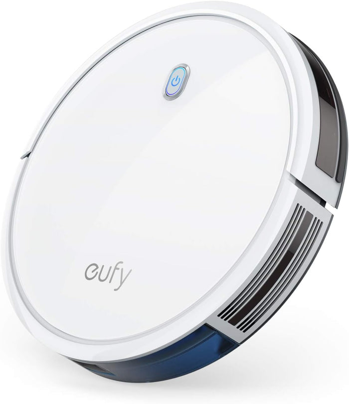 eufy Robot Vacuum 11S MAX, Super Thin, Powerful Suction, Quiet, Self-Charging Robotic Vacuum Cleaner, Cleans Hard Floors to Medium-Pile Carpets, Black