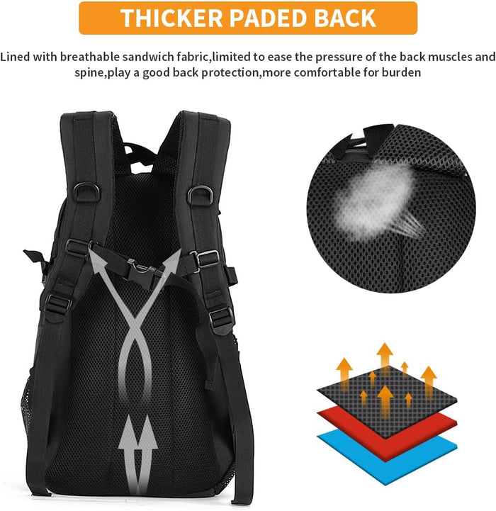 HUNTVP 25L Tactical Backpack Rucksack Tactical Assault Pack Military Bag WR
