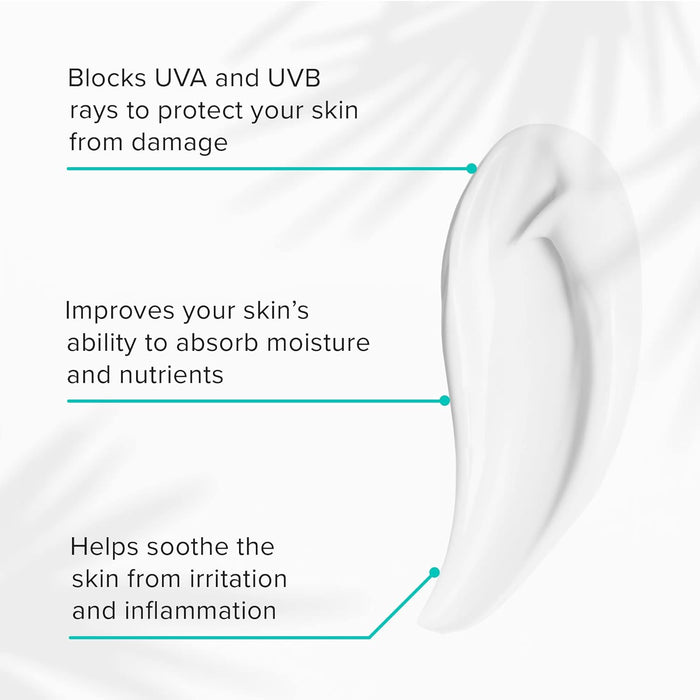 ClarityRx Skin Defense Broad-Spectrum SPF 50, Natural Plant-Based Moisturizing Face & Body Sunscreen With Zinc & Hyaluronic Acid (2 Oz)