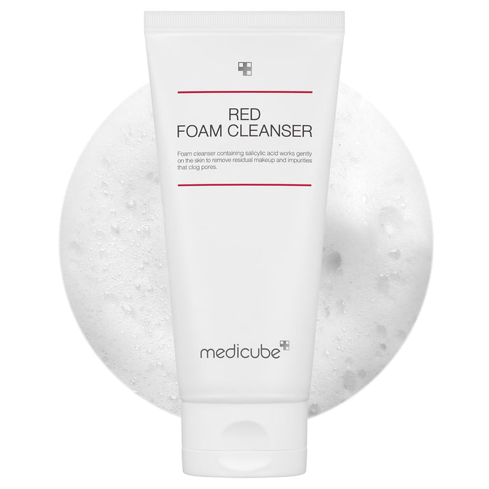 medicube Zero Pore Clear Blue Capsule Facial Deep Cleanser for Skin Texture, Blackhead & Pore Care | AHA, BHA & PHA for Double Cleansing, Daily Gentle Face Wash, Korean Skincare | 120g / 4.23 oz