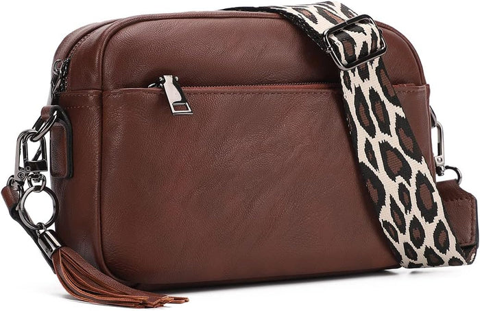 KL928 Small Crossbody Bag for Women, Soft FAUX Leather Cell Phone Purse，Adjustable Strap Shoulder Handbags Wallet Purse | Small, Soft, Adjustable Strap