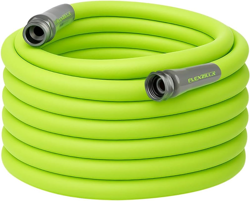 Flexzilla Garden Hose 5/8 in. x 50 ft., Lightweight All-Weather Water Hose, Durable and Flexible, Leak-Free Connections
