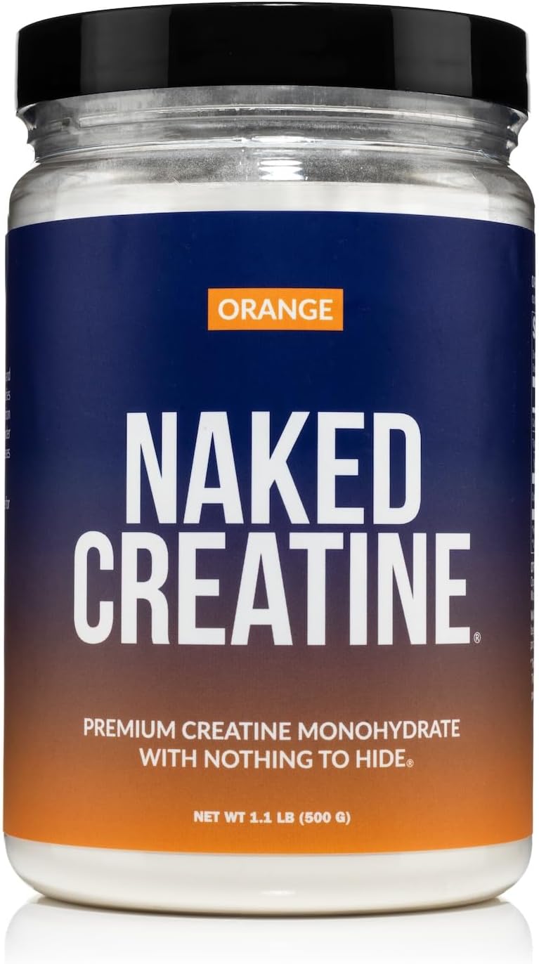 NAKED Pure Micronized Creatine Monohydrate – 200 Servings, 1,000g Bulk – Vegan, Non-GMO, Gluten & Soy Free - Muscle Building, Strength Training, Gym & Fitness Supplement
