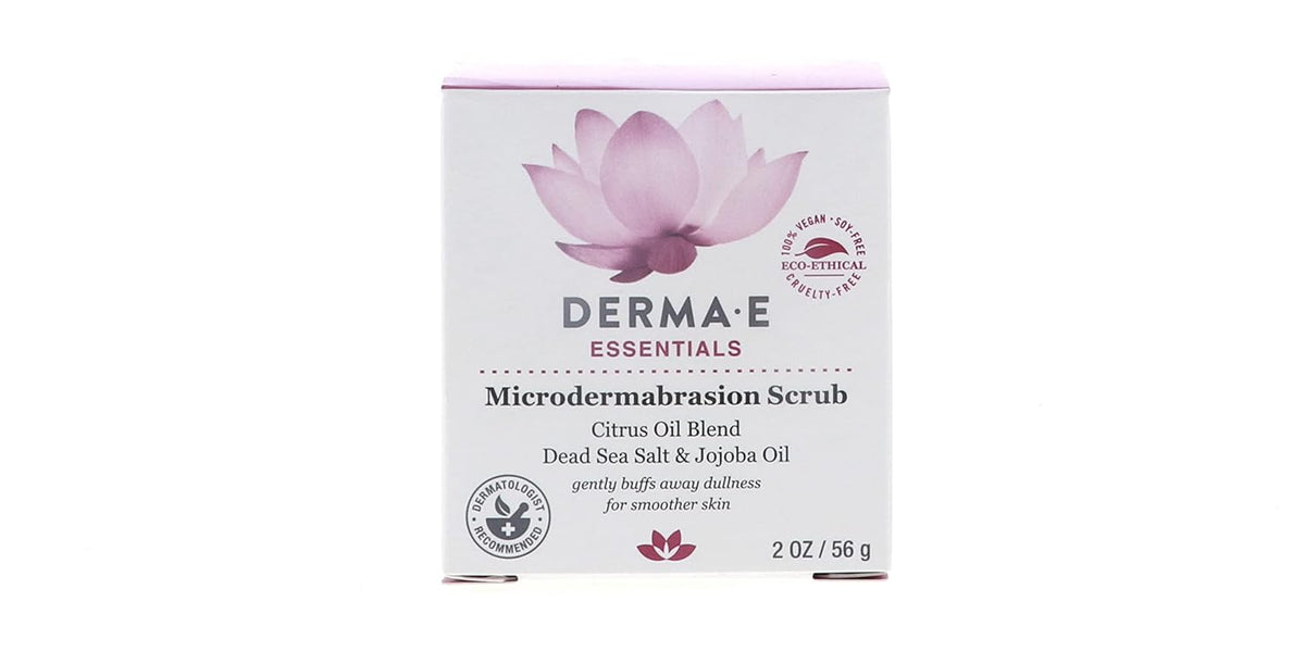 Derma E: Microdermabrasion Scrub w/Dead Sea Salt, 2 oz (3 pack)