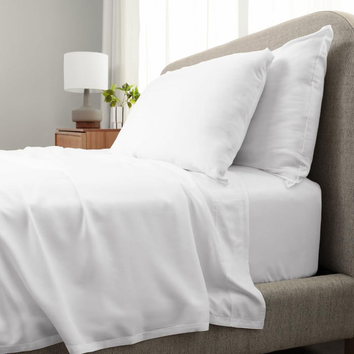 Cariloha Aloha Soft 4-Piece Sheet Set | Natural | King | Made from 100% Viscose derived from Bamboo | Introductory Sheet Line