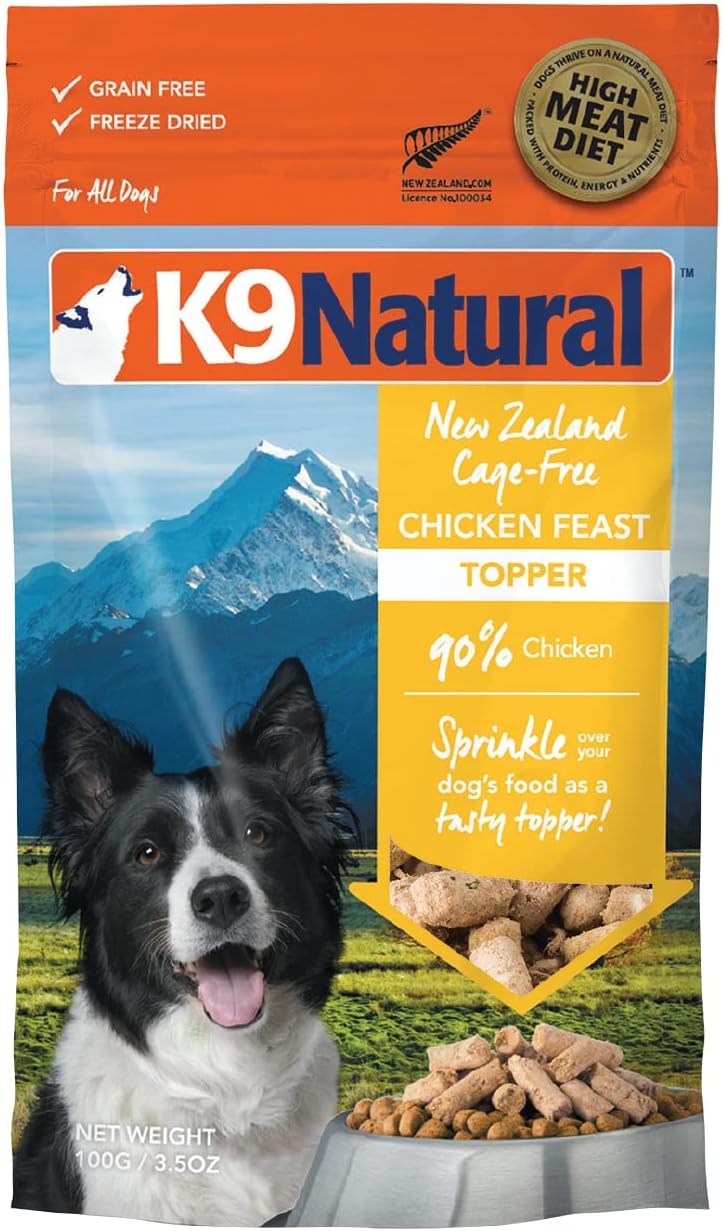 K9 Natural - Grain Free Freeze Dried Dog Food - Hoki & Beef, 4lb