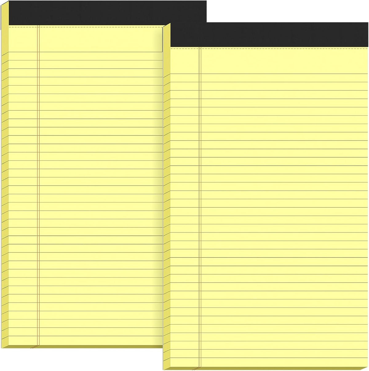 Pink Legal Pads 8.5 x 11 Notebook Paper, 12 Pack Colored Note Pads 8.5 x 11 Wide Ruled Note Paper 8 1/2 x 11, Letter Pads 8.5 x 11 Colored Notepads, Pink Legal Pads 8.5 x 11 Paper Pads, 30 Sheets/Pad