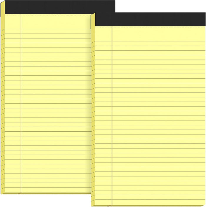 Pink Legal Pads 8.5 x 11 Notebook Paper, 12 Pack Colored Note Pads 8.5 x 11 Wide Ruled Note Paper 8 1/2 x 11, Letter Pads 8.5 x 11 Colored Notepads, Pink Legal Pads 8.5 x 11 Paper Pads, 30 Sheets/Pad