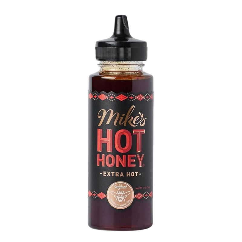 Mike's Hot Honey, Extra Hot, America's #1 Brand of Hot Honey, Spicy Honey Infused with Chili Peppers, Gluten-Free, Paleo-Friendly, Sweet Heat, Perfect for Hot Sauce Lovers (10oz Bottle, 1 Pack)