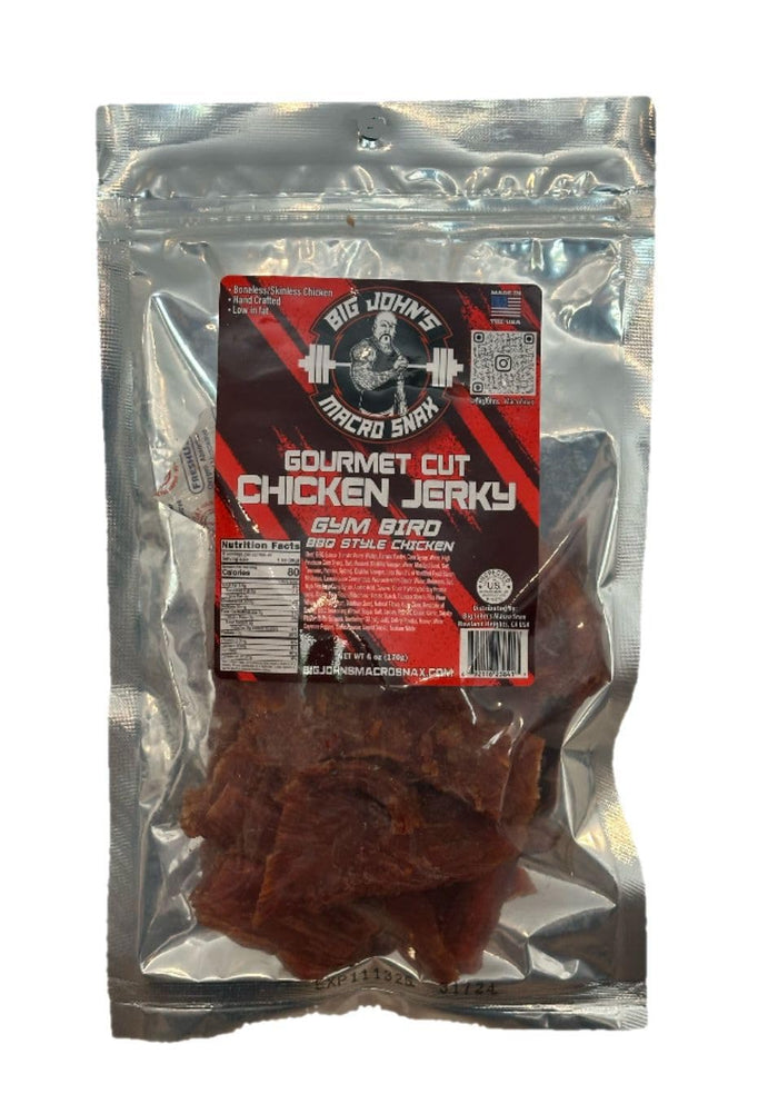 Big John's Macro Snax Anabolic Window Sweet & Spicy Brisket jerky for humans – High-Protein, Outdoor Snack Keto-Friendly, Low Fat, Post-Workout Fuel, Healthy Snack, Gourmet Jerky, On-the-Go – 6 Oz