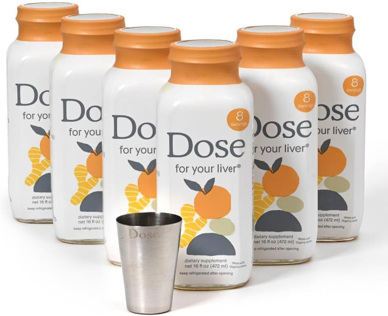 for Your Liver Cleanse Detox & Repair, Organic Milk Thistle Supplement with Turmeric, Dandelion, Ginger, and Orange, Promotes Optimal Liver Function,16oz Bottle, 3 Pack (3 Weeks Supply)