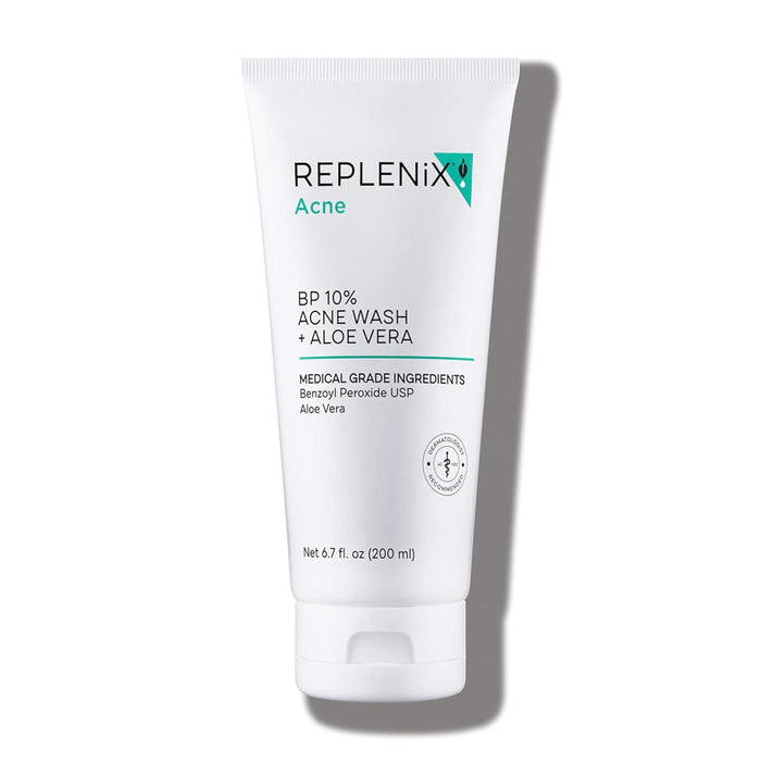 Replenix Acne Treatment Skin Care Regimen, Medical-Grade Set Includes Glycolic Acid Resurfacing Cleanser (6.7 fl. oz), Gly-Sal Clarifying Acne Pads (60 ct.) & Benzoyl Peroxide Acne Gel (2 oz)