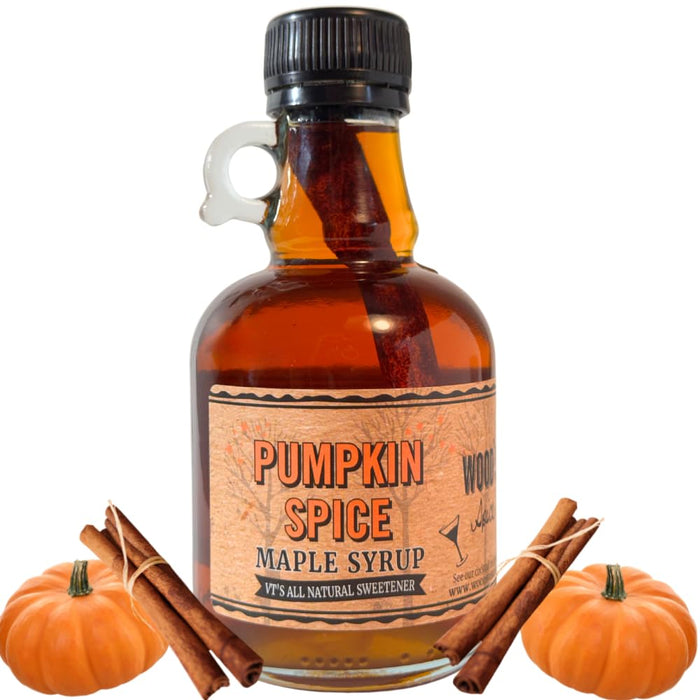 WOODS VERMONT Rum Barrel Aged Maple Syrup, 8.45 OZ