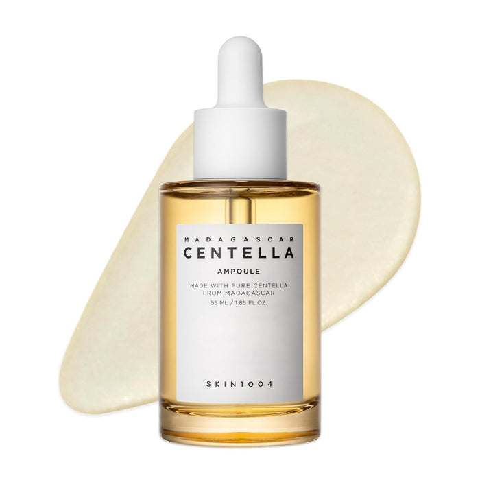 SKIN1004 Madagascar Centella Ampoule 3.38 fl.oz, 100ml, Korean Face Serum with Centella Asiatica, Hydrating and Moisturizing Care, Soothing Facial Serum for Skin Balance and Glow, Korean Skin Care
